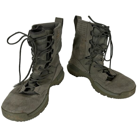 Nike SFS Special Field Boot Men Size 8 Military 8" Desert Boots Green AO7507-201 - Picture 1 of 12